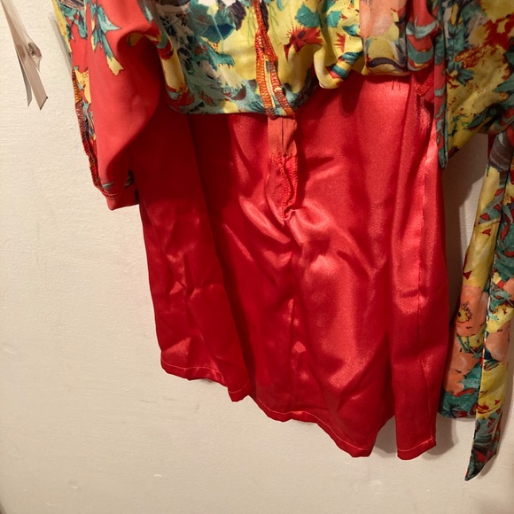 Bisou Bisou Floral Print Dress sz 10 NWT - Picture 11 of 13